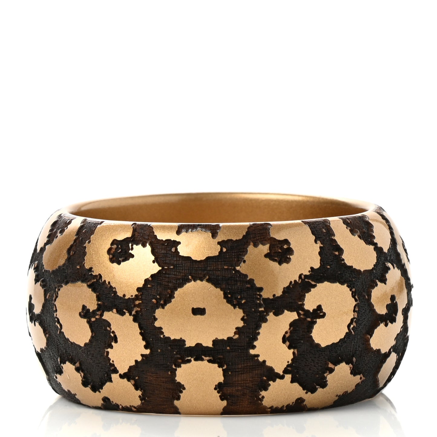 Leomonogram Wide Bracelet Gold