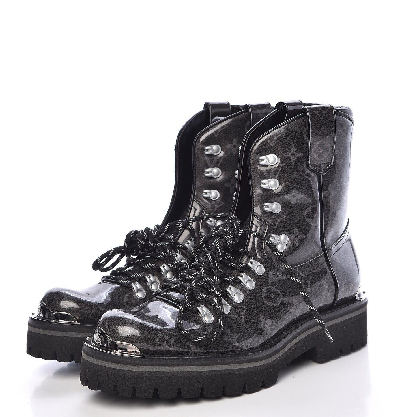 Monogram Eclipse Glaze Mens Outland Ankle Boots 8