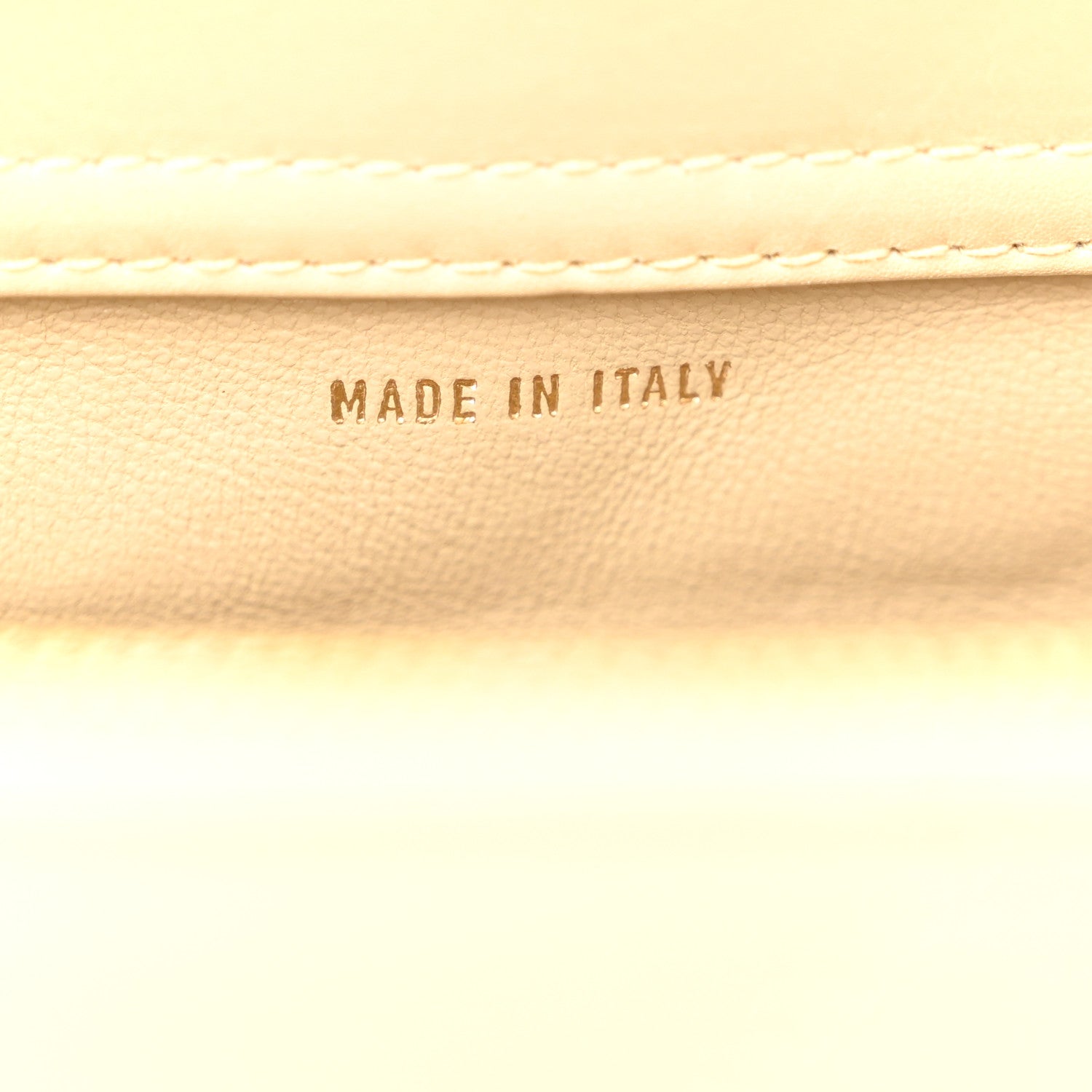 Chanel Lambskin Quilted CC Shoulder Bag Beige 7 of 12