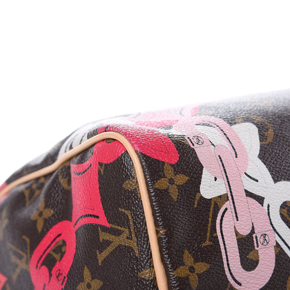 Louis Vuitton Monogram Bay Speedy 30 Rose Ballerine Poppy 11 of 13