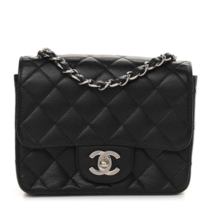Chanel Caviar Quilted Mini Square Flap Black 1 of 9