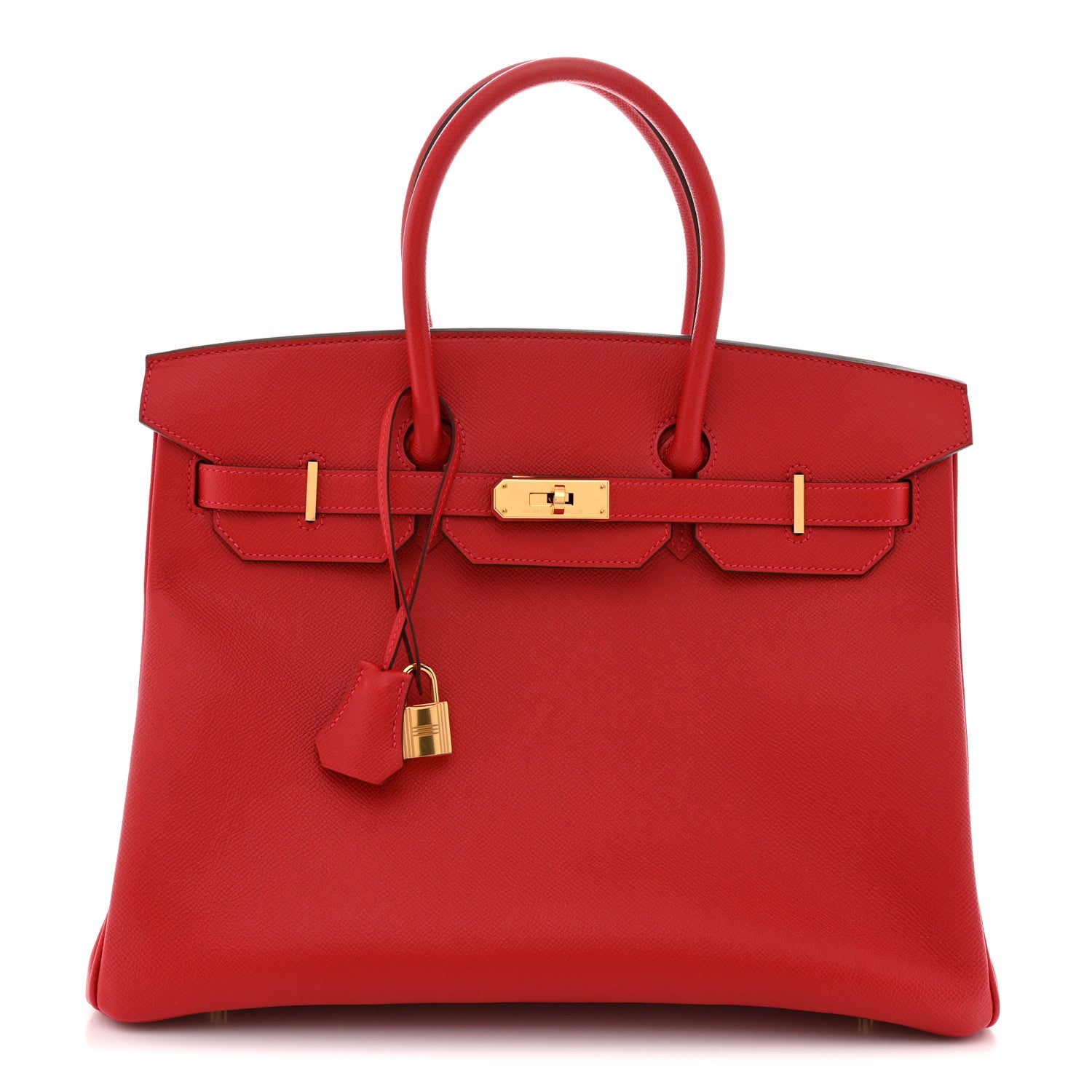 Hermes Epsom Birkin 35 Rouge Casaque 1 of 10