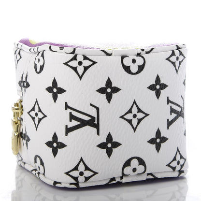Louis Vuitton Monogram Giant Cube Coin Purse Pink 4 of 8
