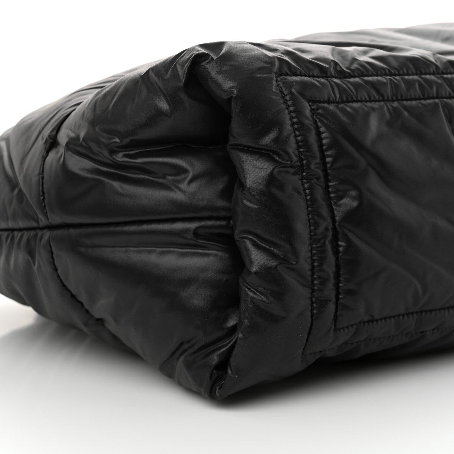 Chanel Lambskin Quilted Large Coco Cocoon Reversible Tote Black 14 of 18