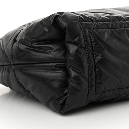 Chanel Lambskin Quilted Large Coco Cocoon Reversible Tote Black 14 of 18