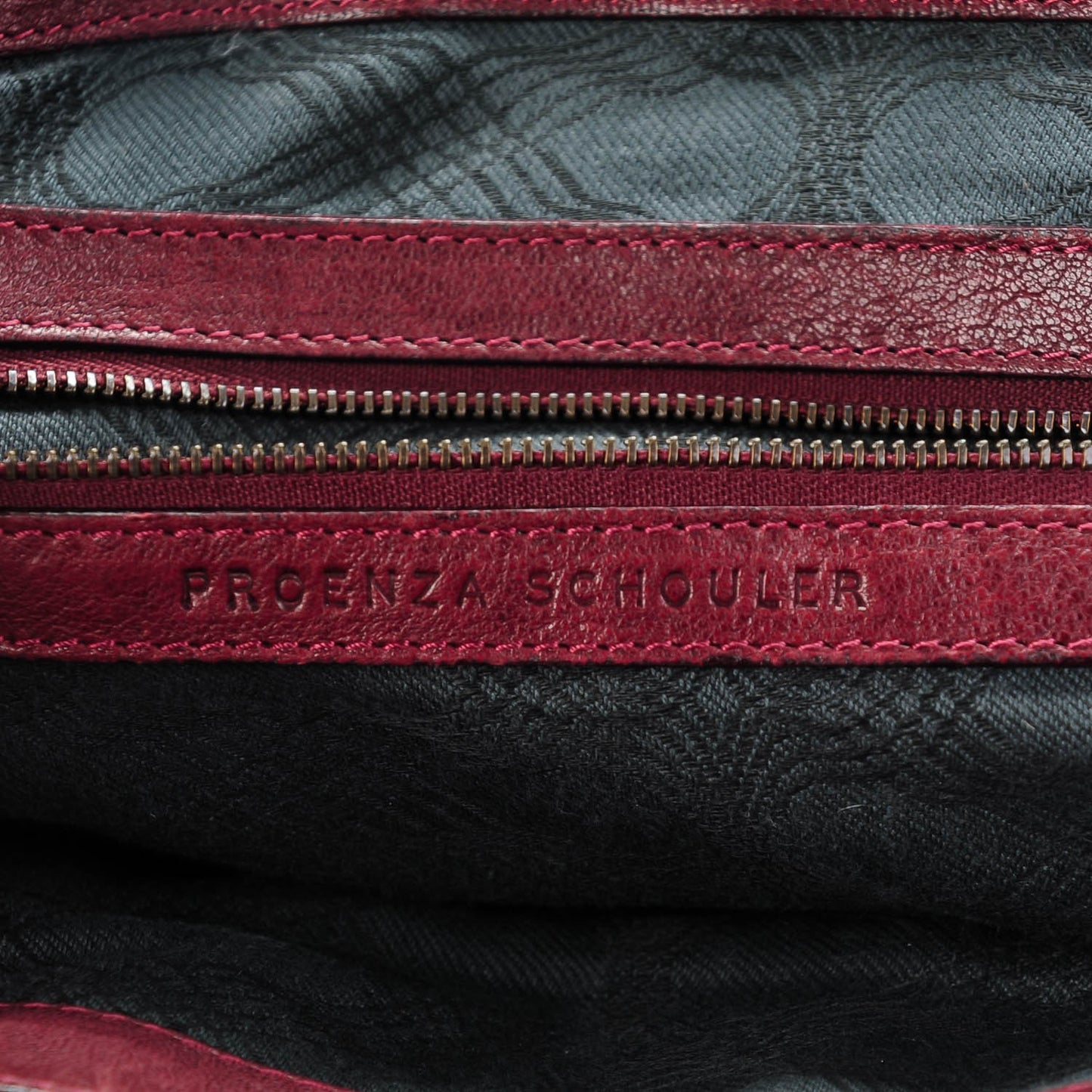 Lambskin Small PS1 Keep All Burgundy