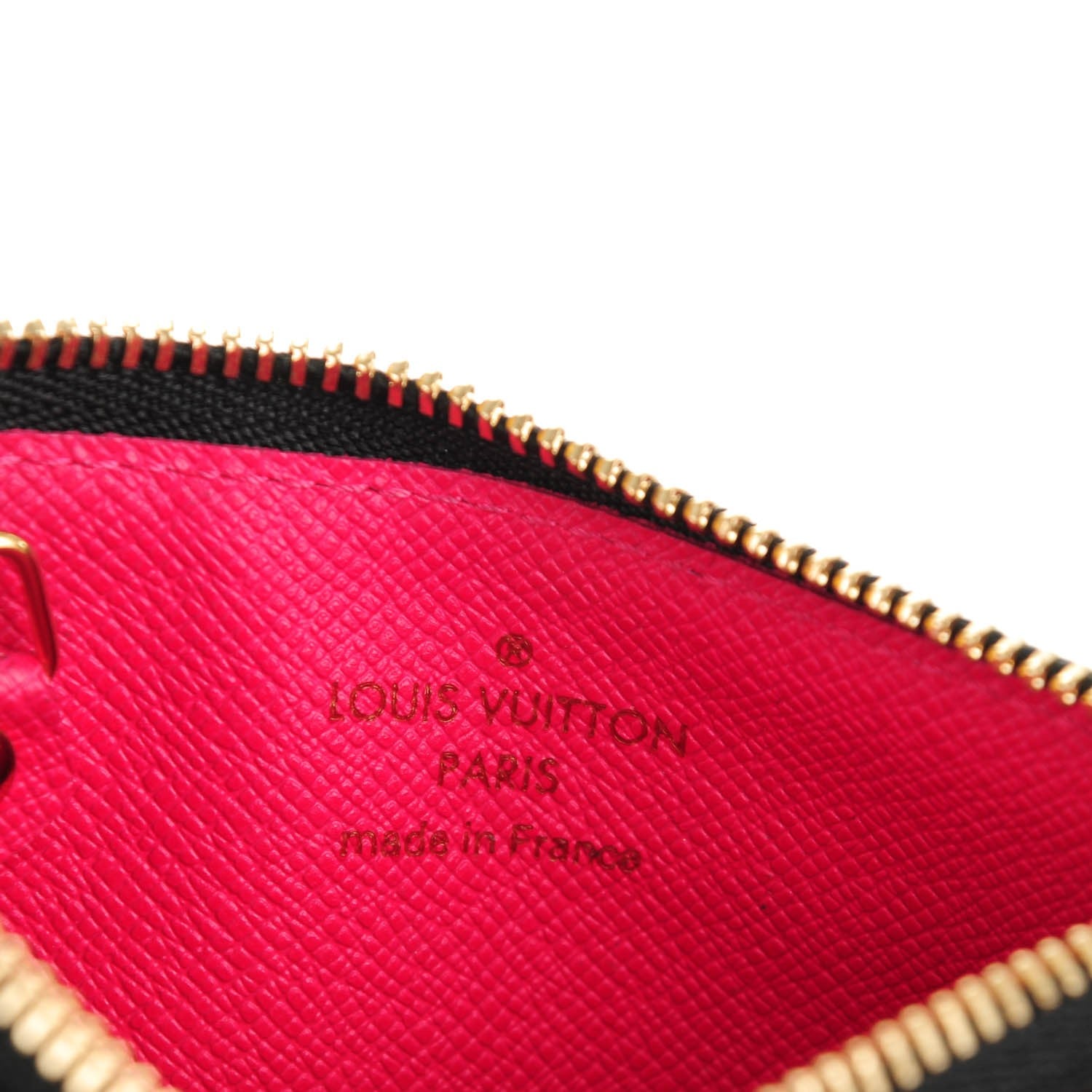 Louis Vuitton Monogram Multicolor Key Pouch Black Grenade 6 of 7