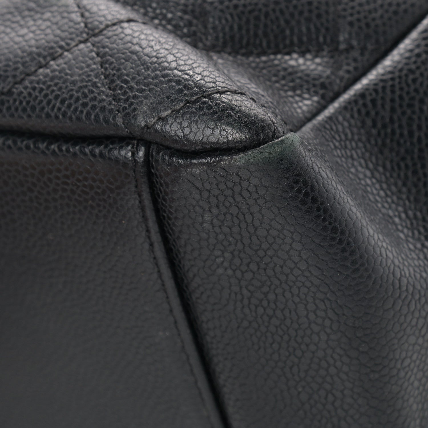 Chanel Caviar Quilted Grand Shopping Tote GST Black 12 of 16