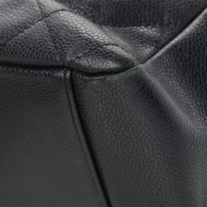 Chanel Caviar Quilted Grand Shopping Tote GST Black 12 of 16