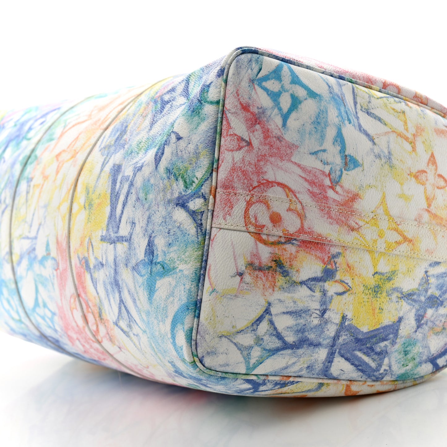 Monogram Pastel Colors Keepall Bandouliere 50 Multicolor