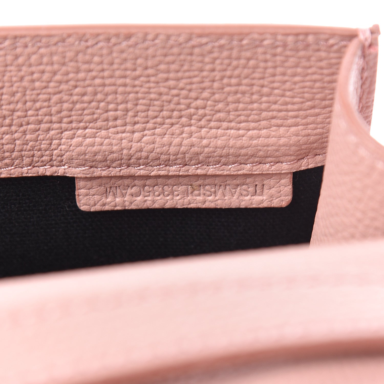 Burberry Grainy Calfskin Vintage Check Small Macken Crossbody Bag Ash Rose 8 of 11