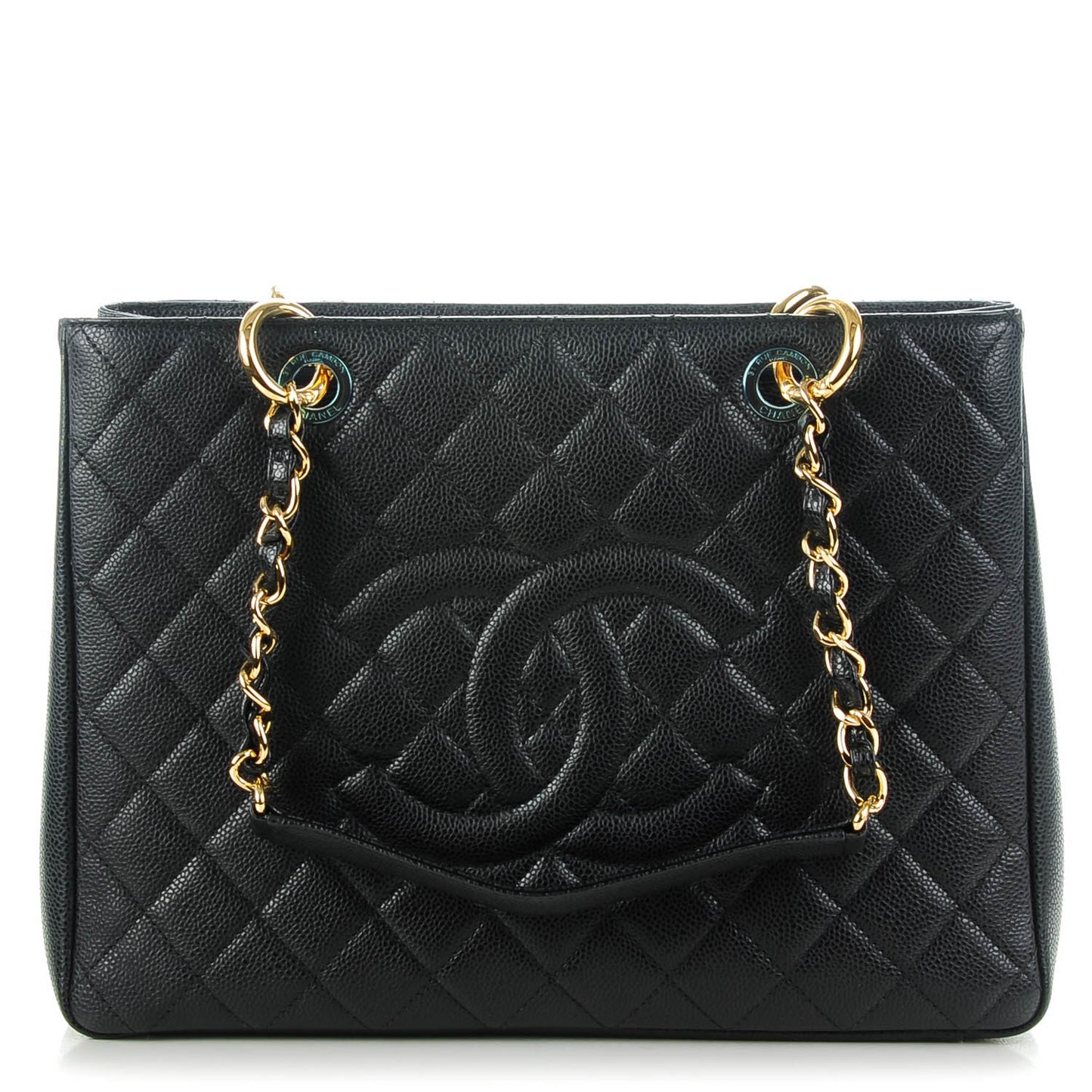 Caviar Grand Shopping Tote GST Black