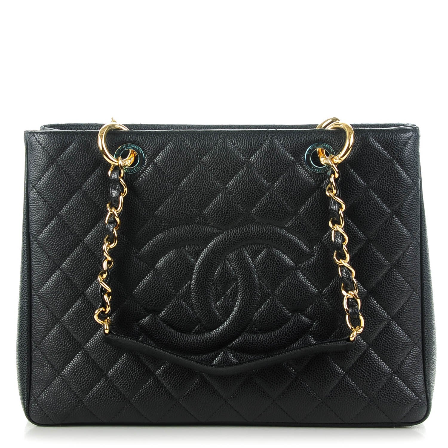 Chanel Caviar Grand Shopping Tote GST Black 1 of 7