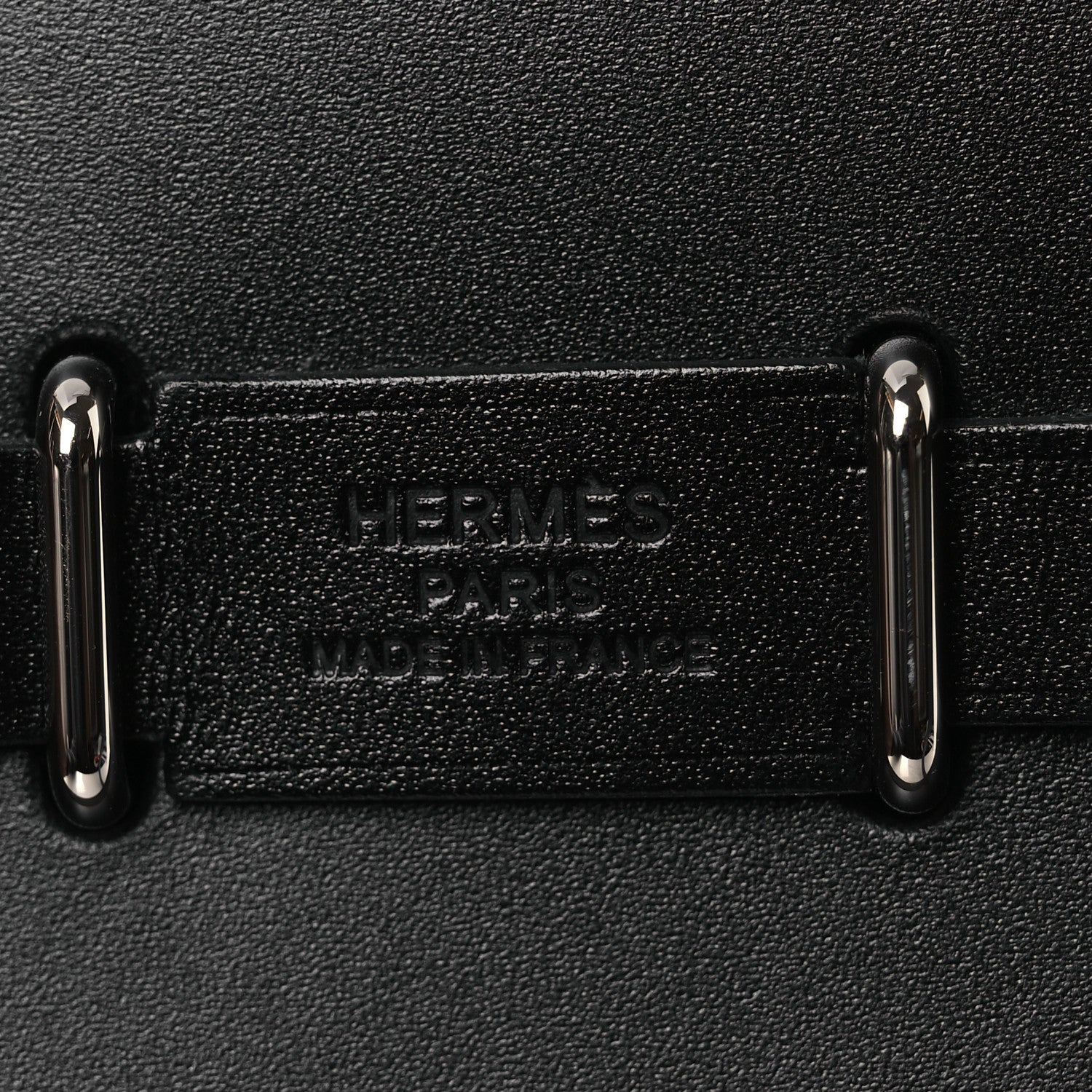 Hermes Military Toile Vache Hunter Herbag Zip Retourne 20 Vert De Gris Black 6 of 12