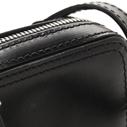 Louis Vuitton Calfskin Flower Charms Danube Messenger Black 10 of 10