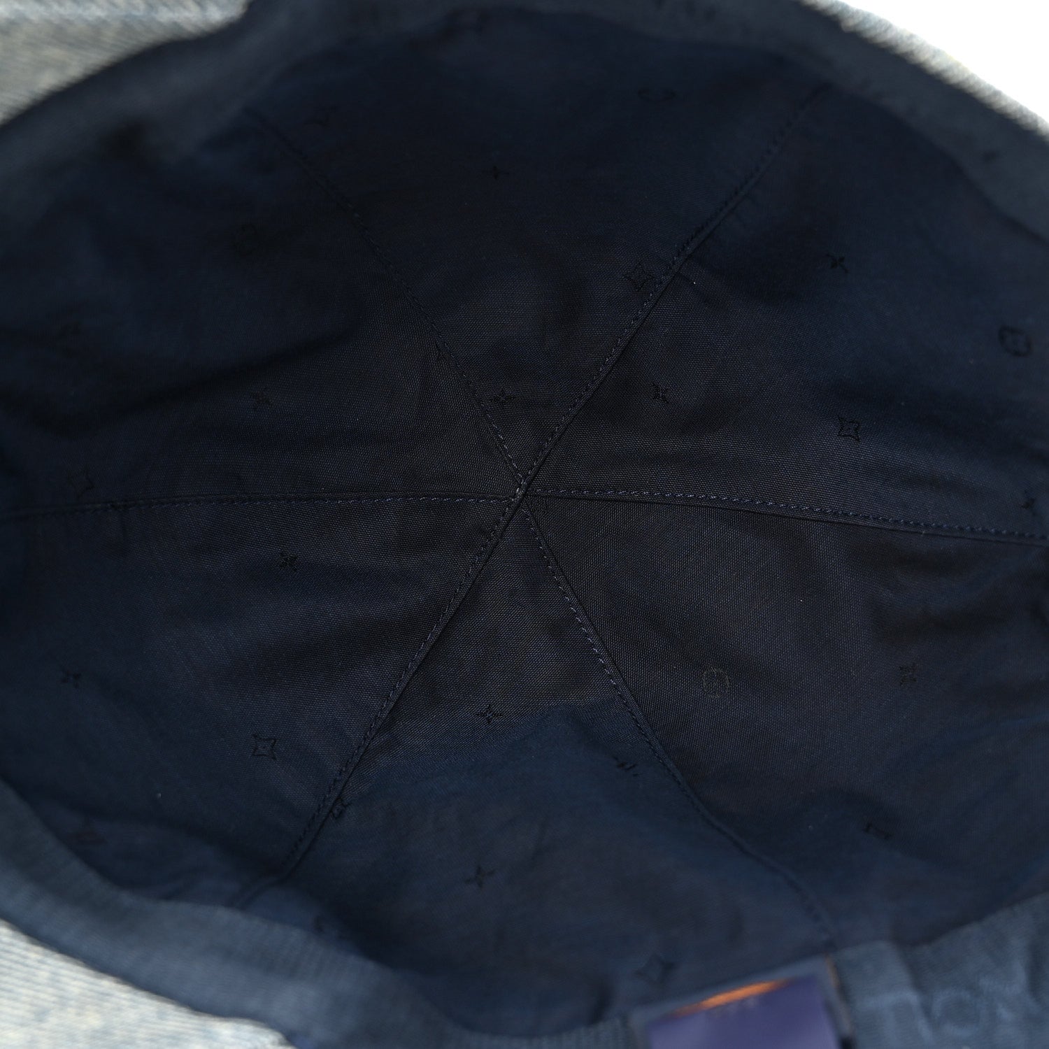 Louis Vuitton Monogram Washed Denim Cap L Blue 8 of 9
