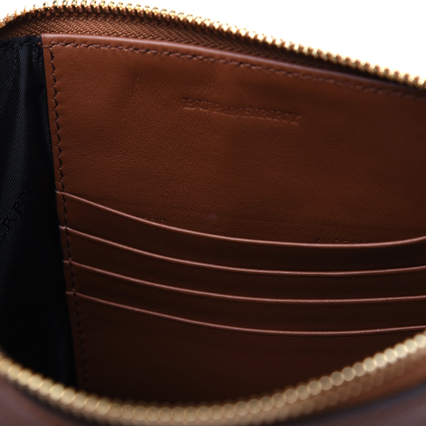 Haymarket Check Peyton Crossbody Clutch Bag Toffee