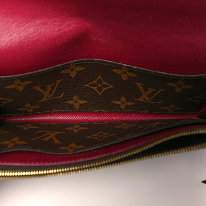 Louis Vuitton Monogram Emilie Wallet Fuchsia 5 of 9