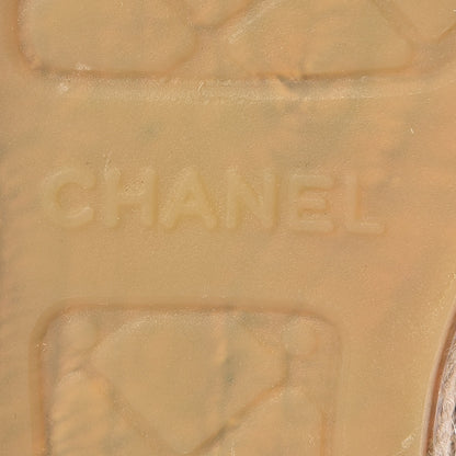 Chanel Lambskin CC Espadrilles 36 Beige Black 6 of 9