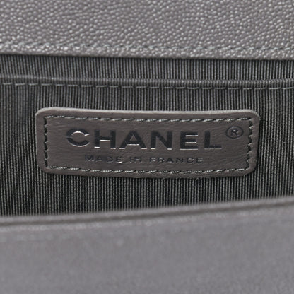 Chanel Caviar Quilted Small Boy Flap Grey 5 of 8