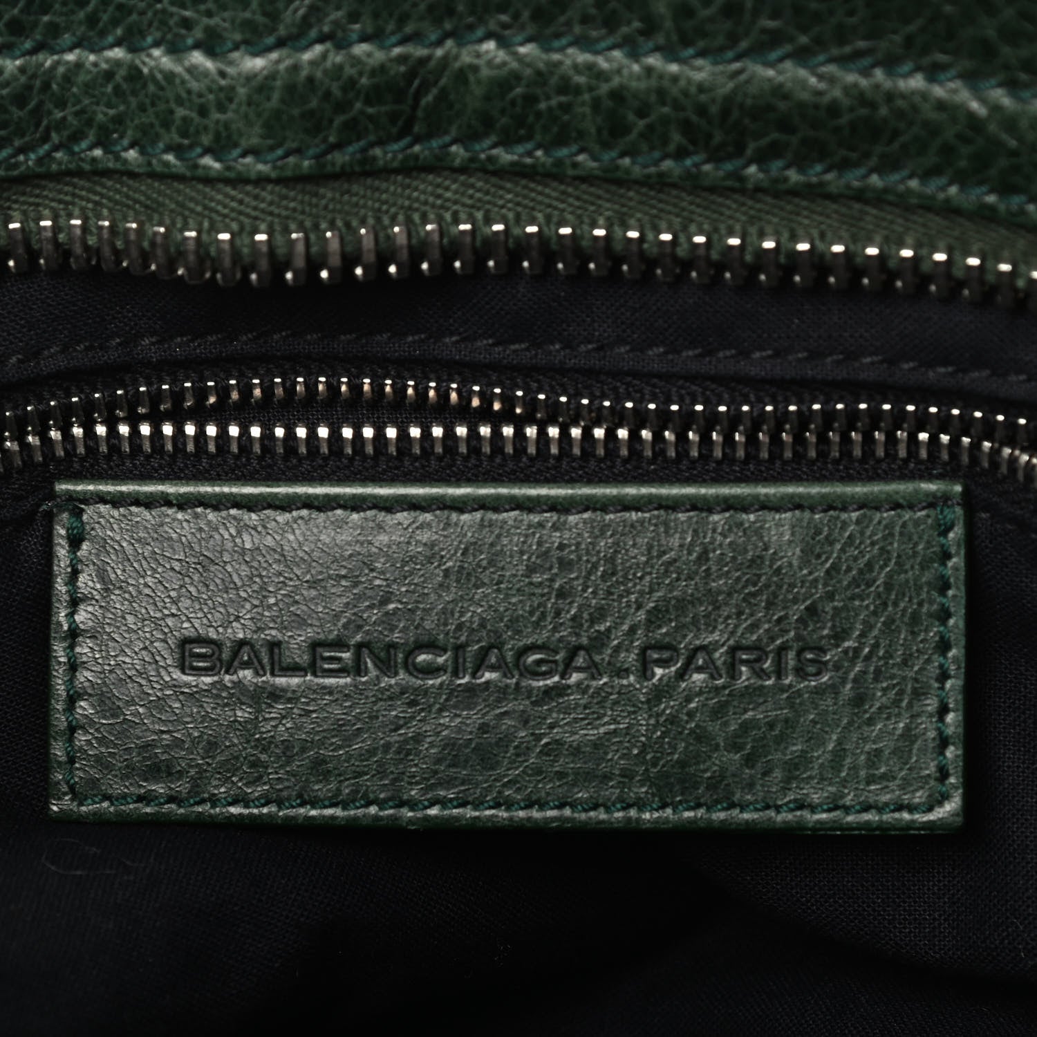 Balenciaga Agneau Giant 21 Silver Hardware City Evergreen 7 of 10