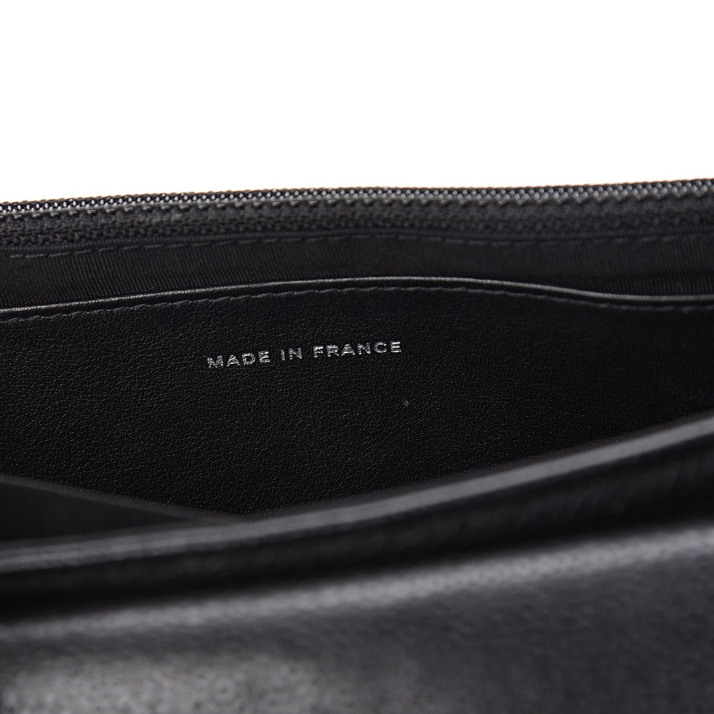 Caviar Half Moon Wallet On Chain WOC Black