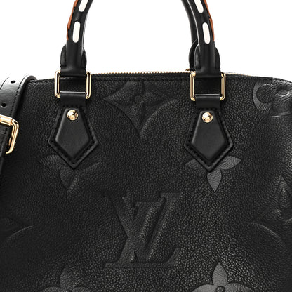 Louis Vuitton Empreinte Monogram Giant Wild At Heart Speedy Bandouliere 25 Black 7 of 10