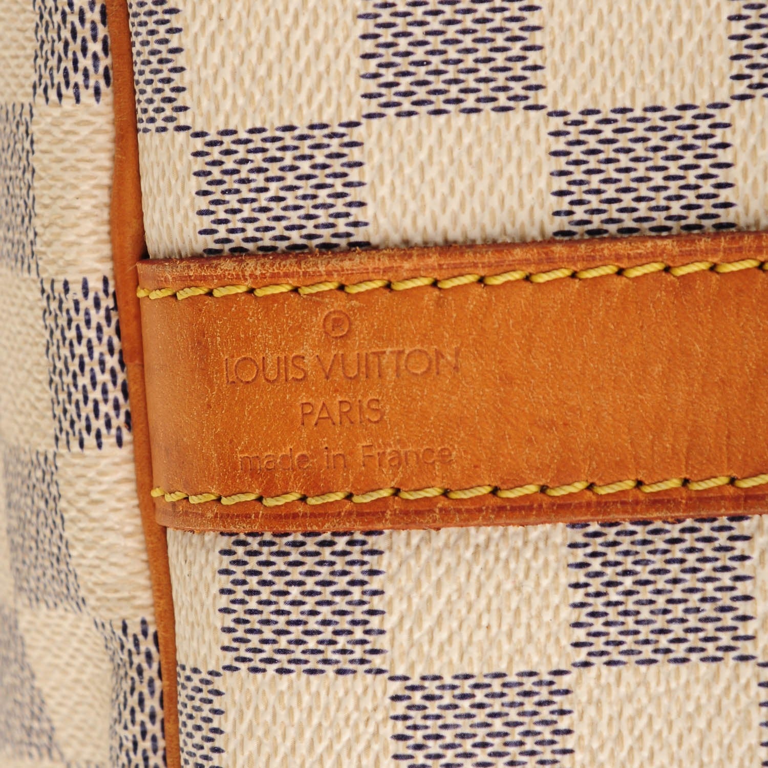 Louis Vuitton Damier Azur Keepall Bandouliere 55 6 of 12