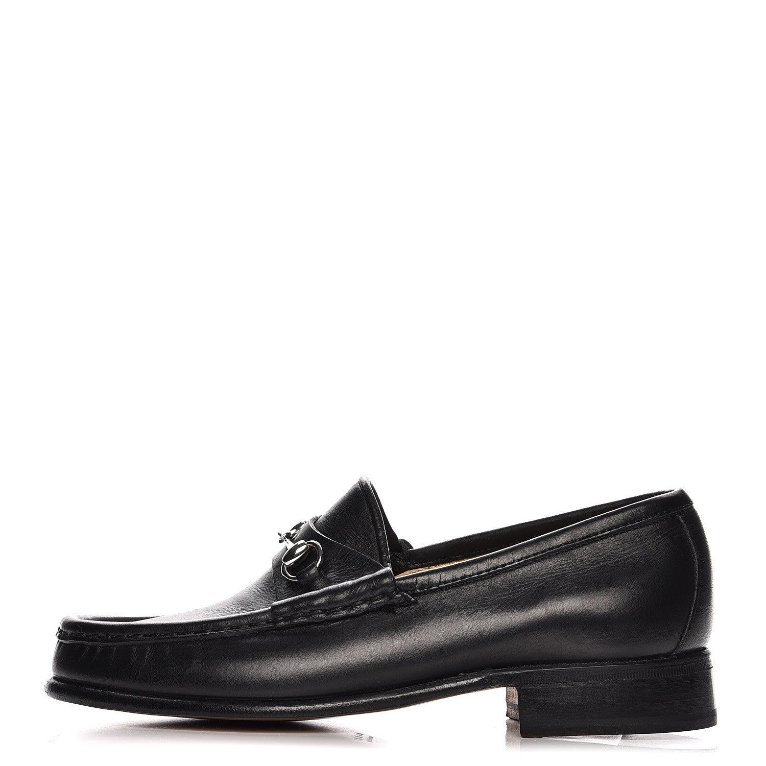 Gucci Calfskin Horsebit Loafers 35 Black 1 of 14