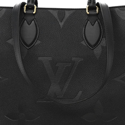Louis Vuitton Empreinte Monogram Giant Onthego MM Black 8 of 11