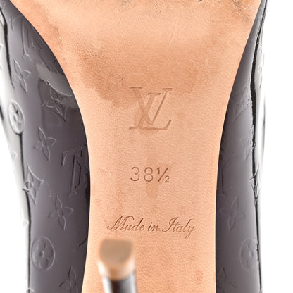 Louis Vuitton Vernis Allamanda Pumps 38.5 Amarante 6 of 13