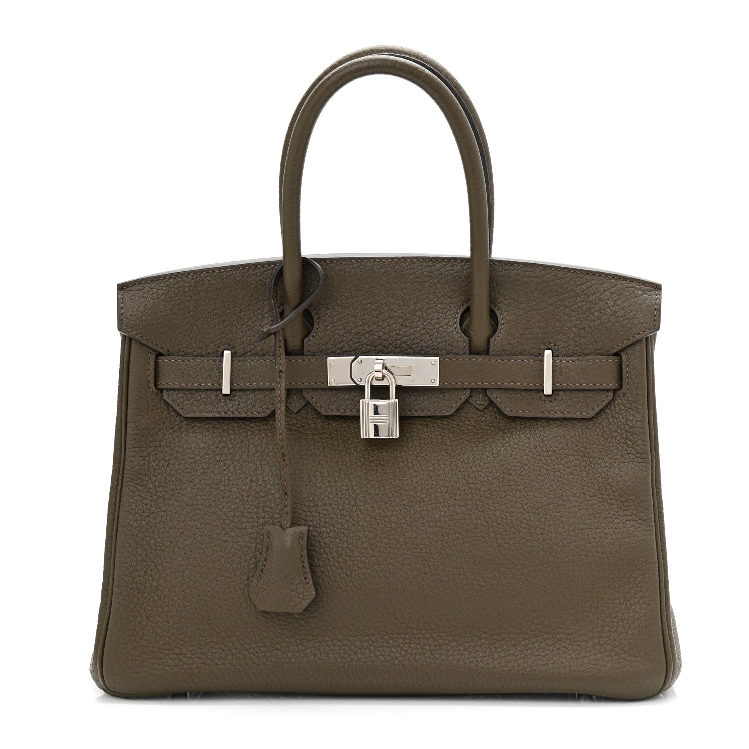 Hermes Taurillon Clemence Birkin 30 Eucalyptus 1 of 13