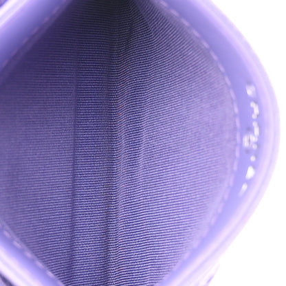 Chanel Caviar Quilted Incognito Card Holder Purple 5 of 9