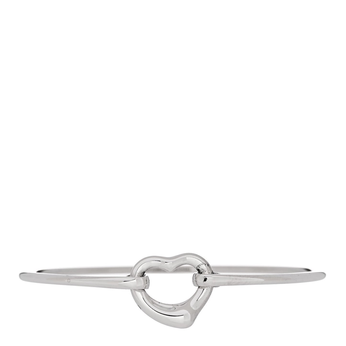 Sterling Silver Elsa Peretti Open Heart Bangle