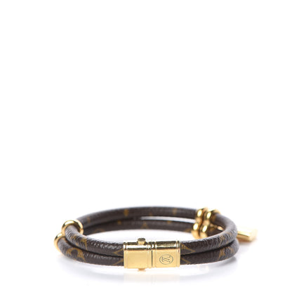 Louis Vuitton Monogram Keep It Twice Bracelet 17 3 of 6