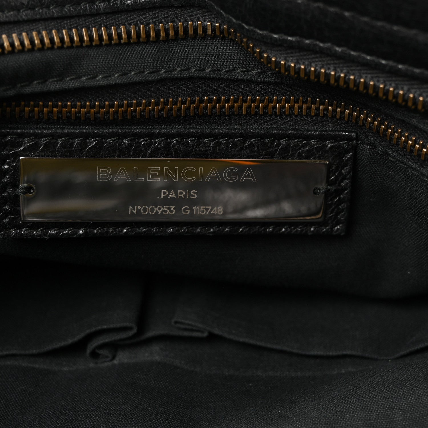 Balenciaga Agneau Classic Hardware City Black 11 of 17