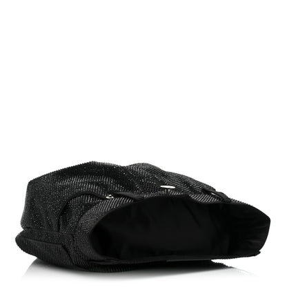 Alexander Wang Mesh Crystal Rhinestone 5 Pocket Mini Hobo Black 4 of 8