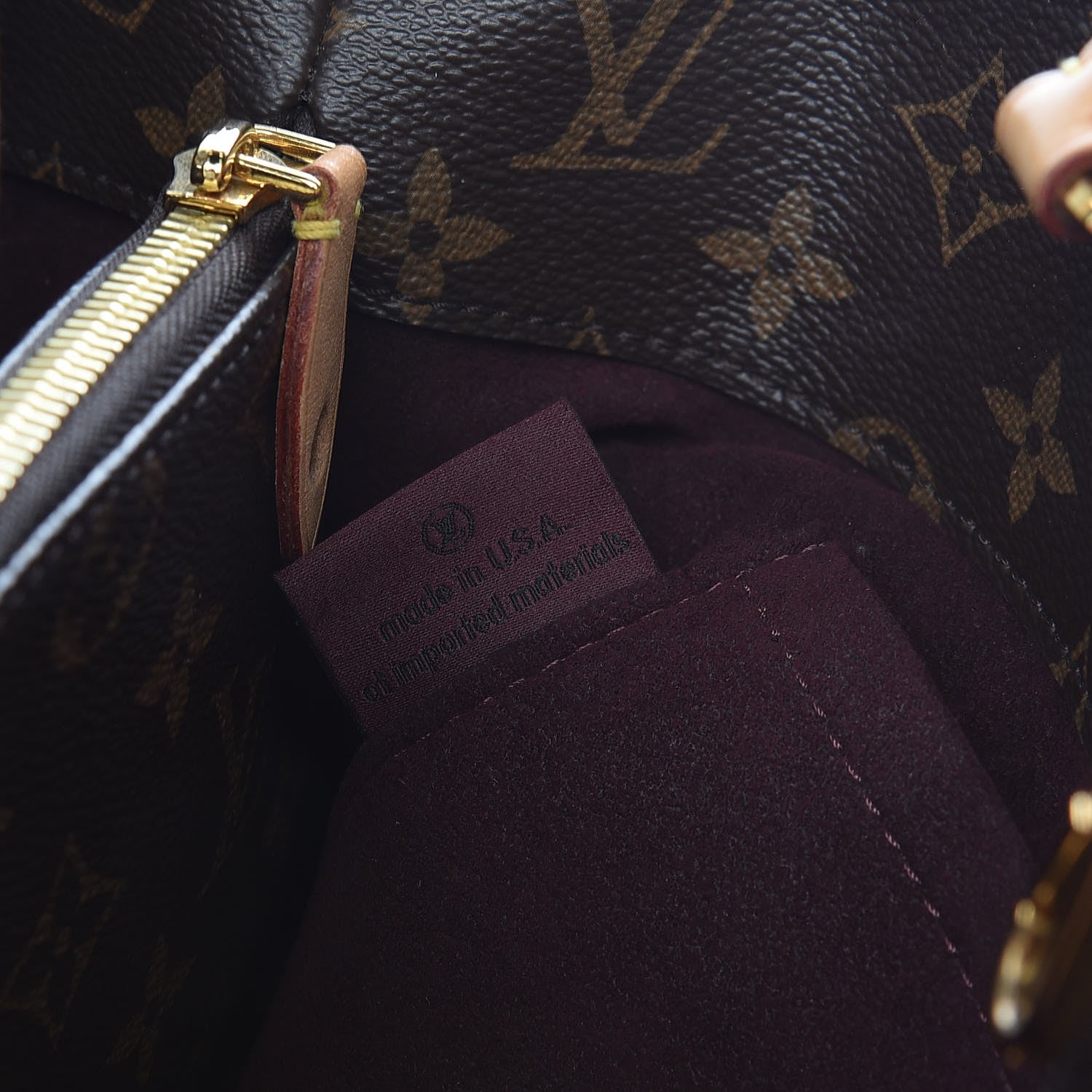 Louis Vuitton Monogram Montaigne MM 9 of 19
