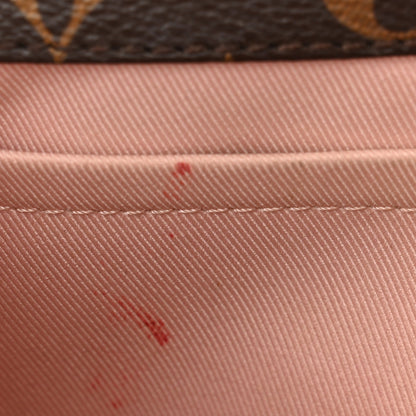 Louis Vuitton Patent Calfskin Monogram Cherrywood BB Rose Ballerine 9 of 12