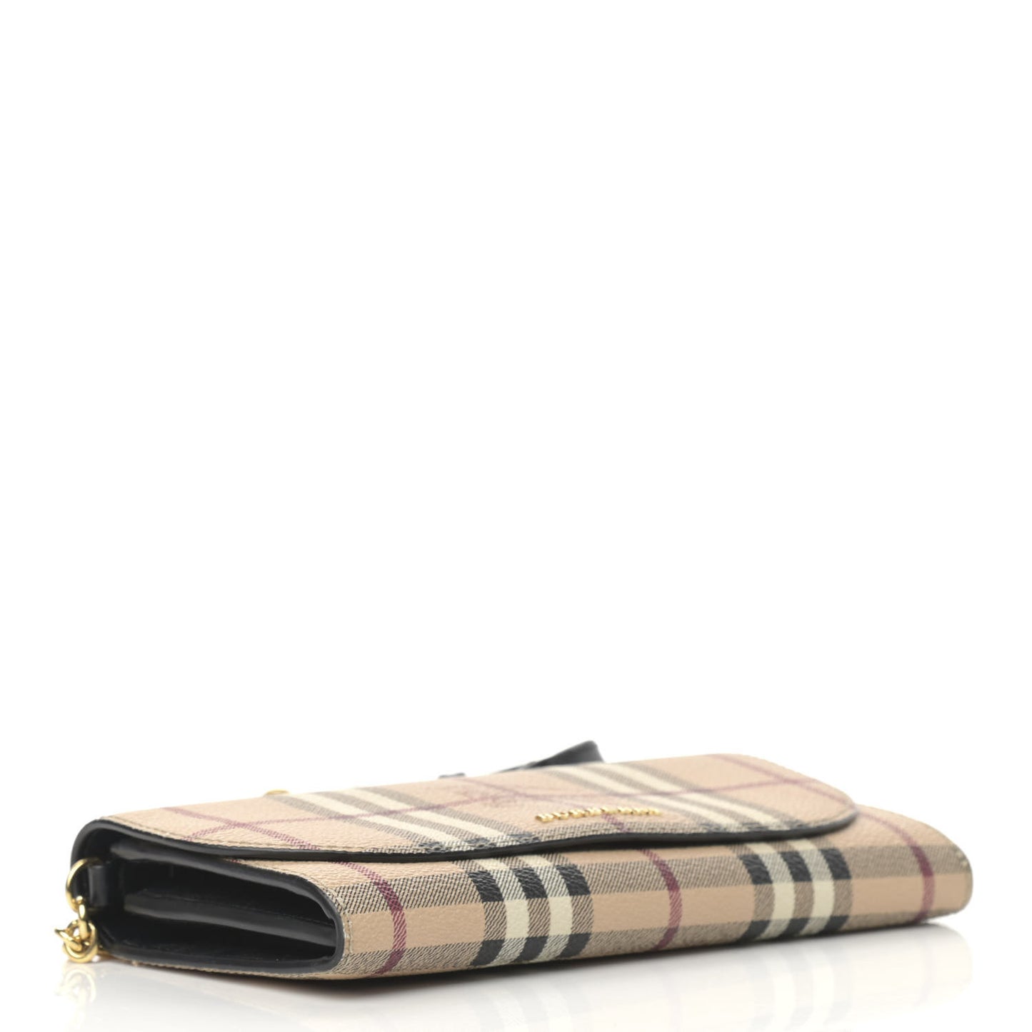 Haymarket Check Henley Wallet On Chain Black
