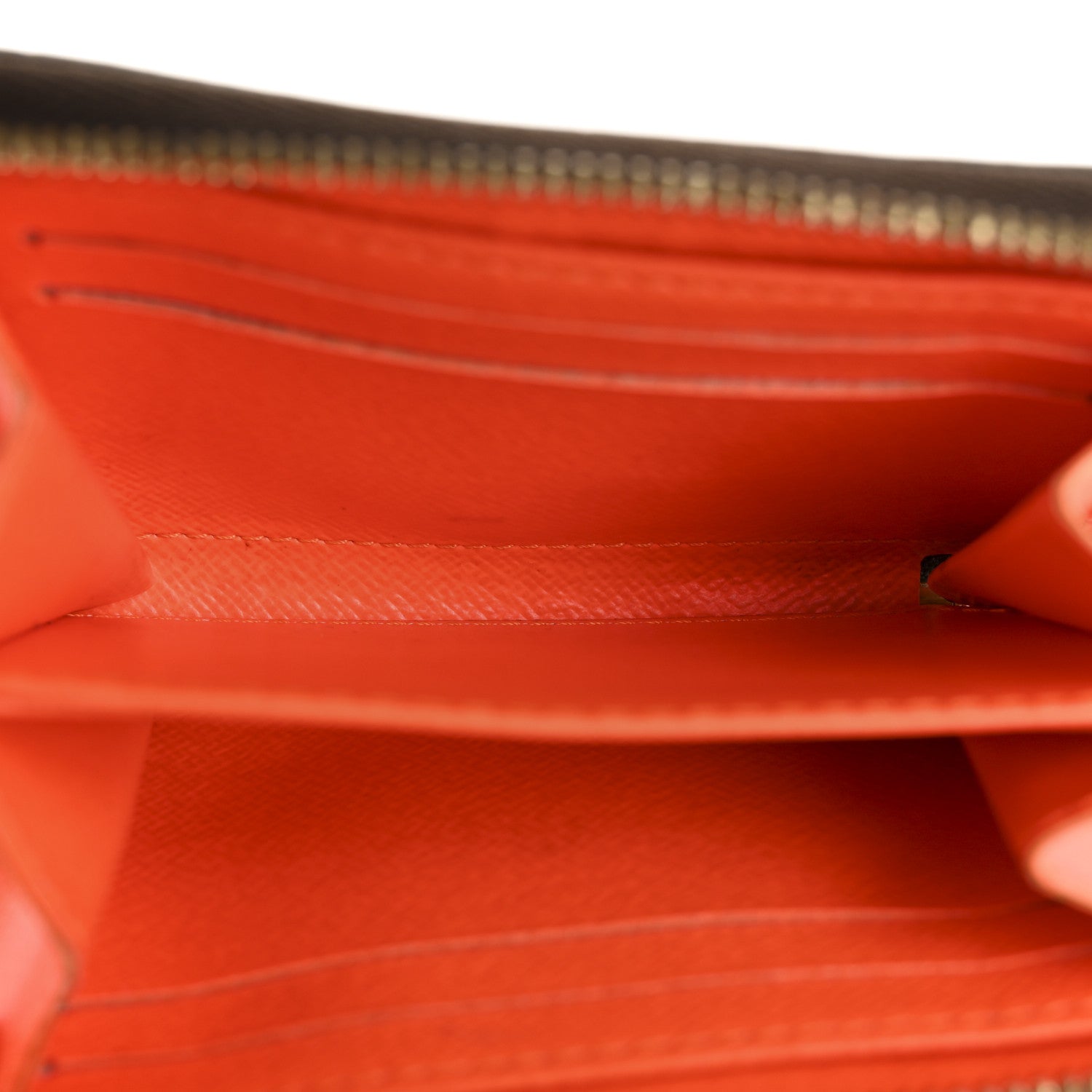 Louis Vuitton Monogram Graffiti Zippy Coin Purse Orange 5 of 11