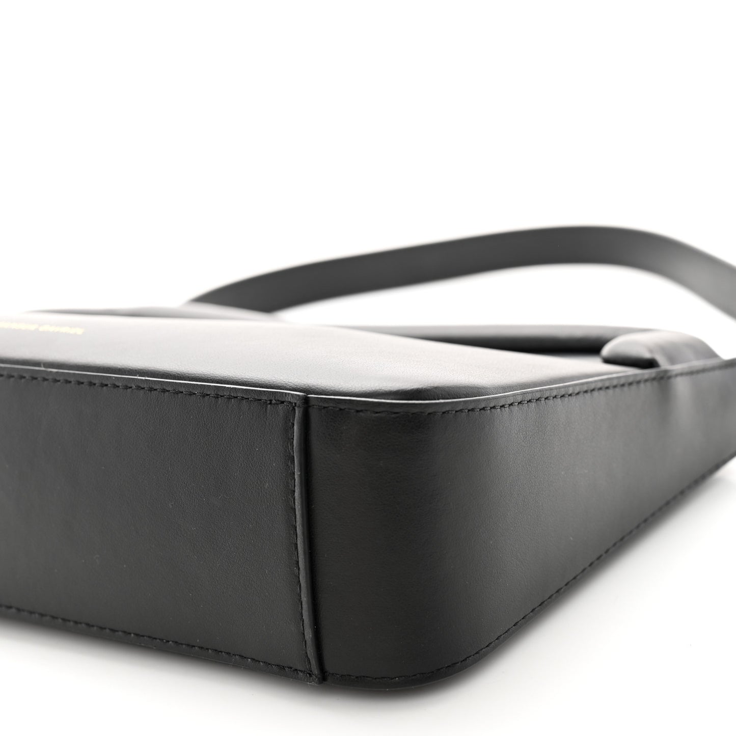 Smooth Calfskin Mini M Frame Bag Black