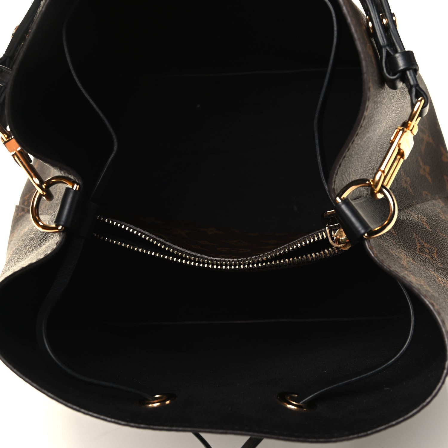 Louis Vuitton Monogram Neonoe MM Black 4 of 4