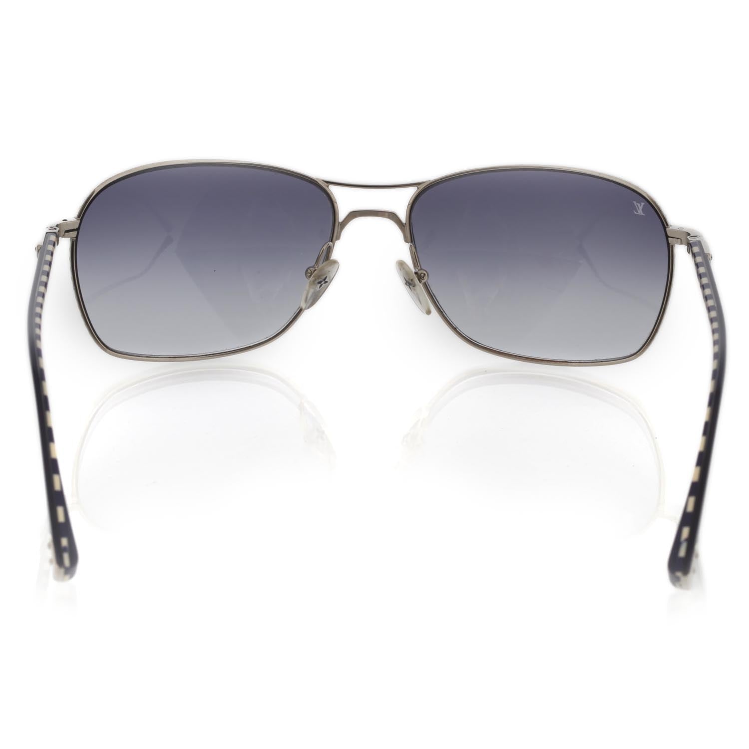 Louis Vuitton Conspiration GM Sunglasses Silver 3 of 11