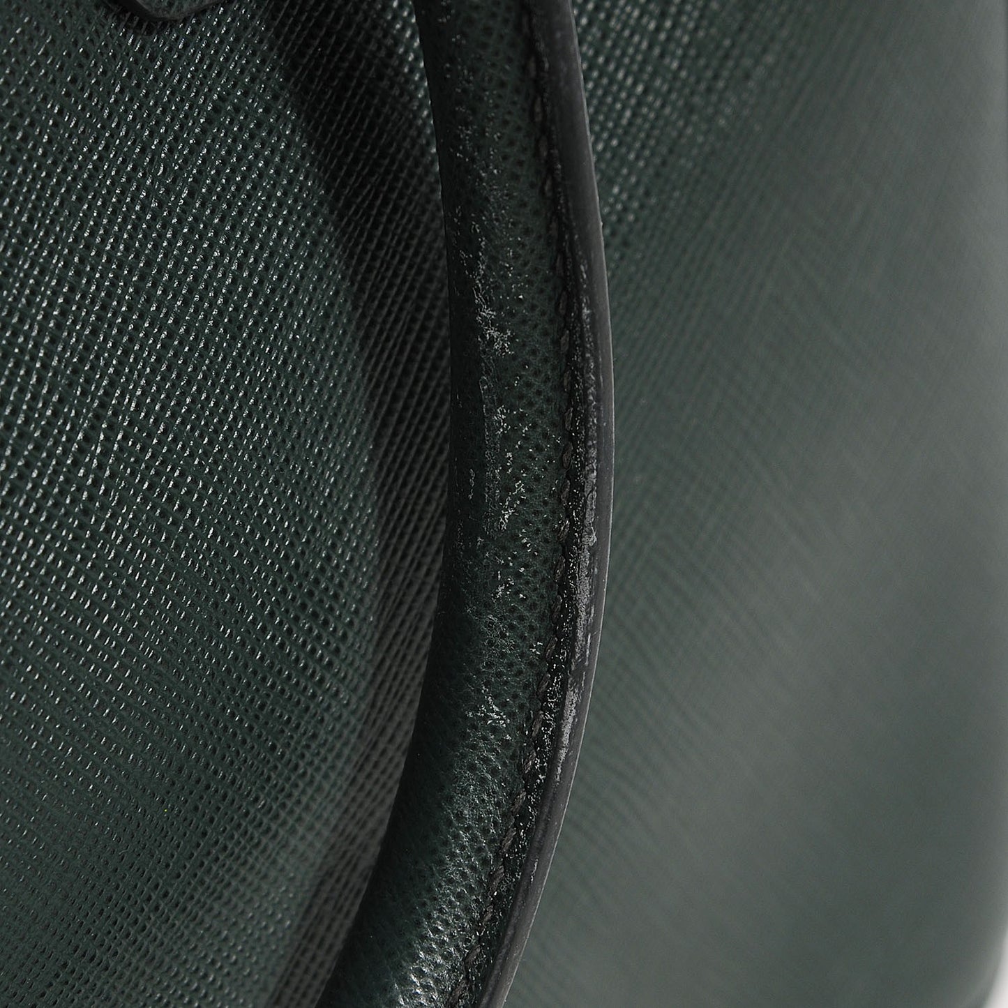 Saffiano Lux Small Double Zip Tote Smeraldo
