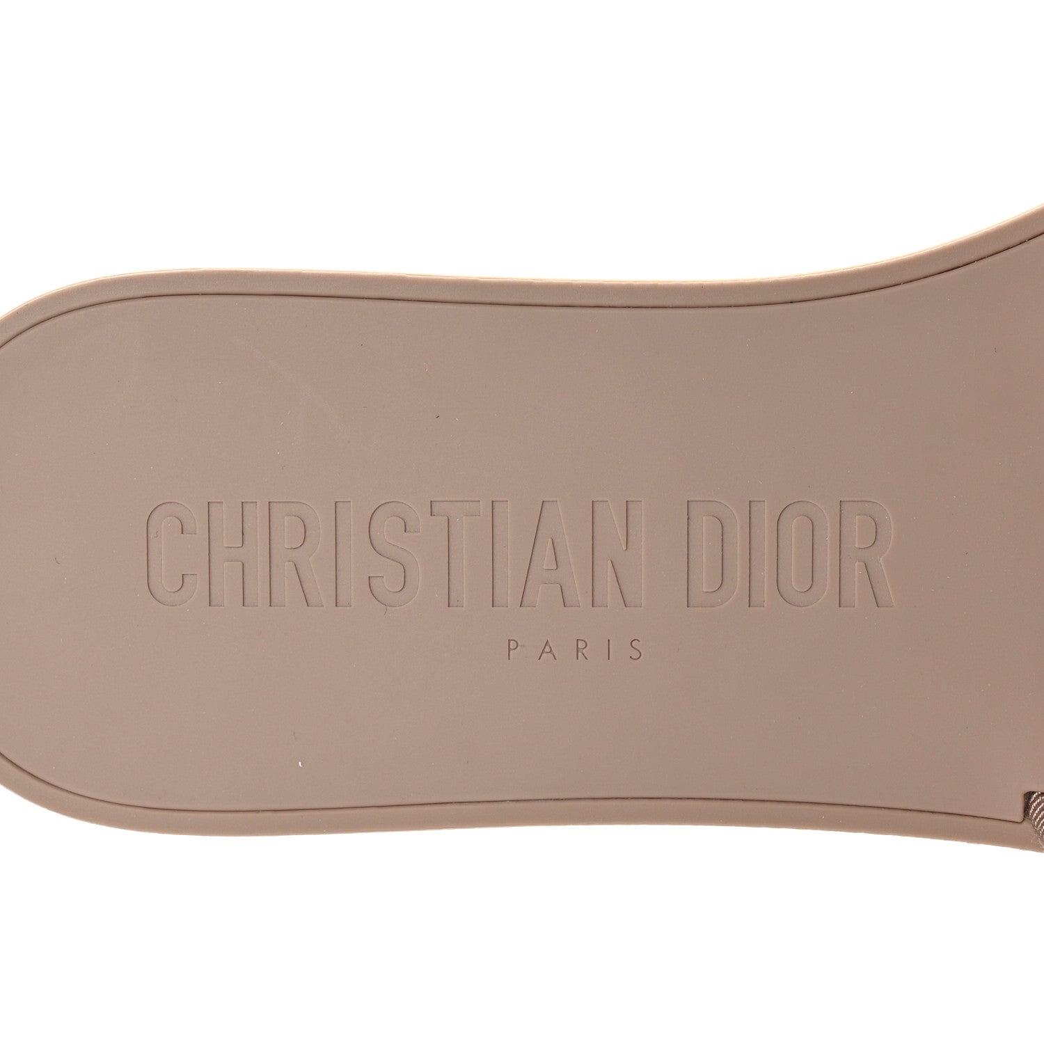 Christian Dior Technical Stretch Fabric Camouflage Dio(r)evolution Slide Sandals 38 Nude 7 of 8