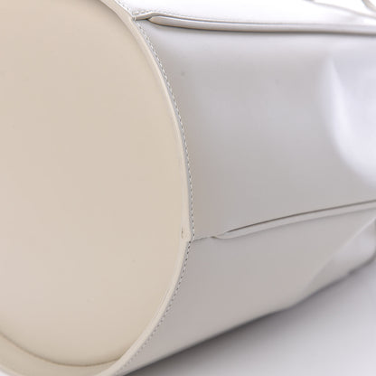 Saint Laurent Smooth Calfskin Medium Talitha Bucket Bag Vintage White 9 of 9