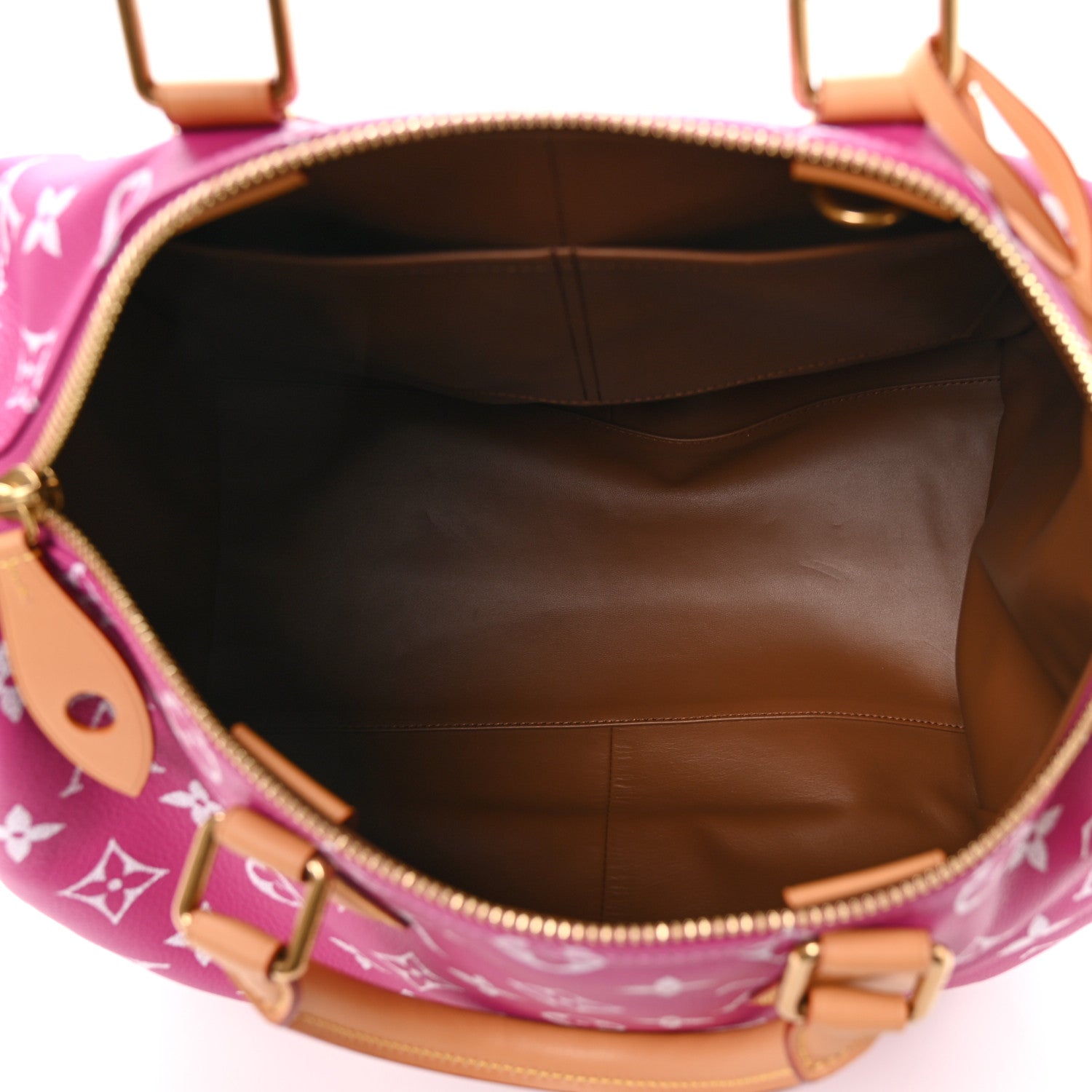 Louis Vuitton Calfskin Monogram Speedy P9 Bandouliere 40 Agate 5 of 10