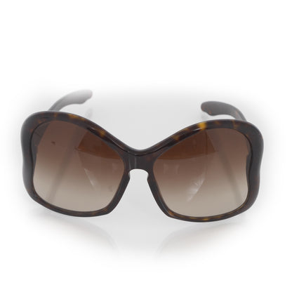 Prada Tortoise Butterfly Frame Sunglasses SPR 18I 4 of 11