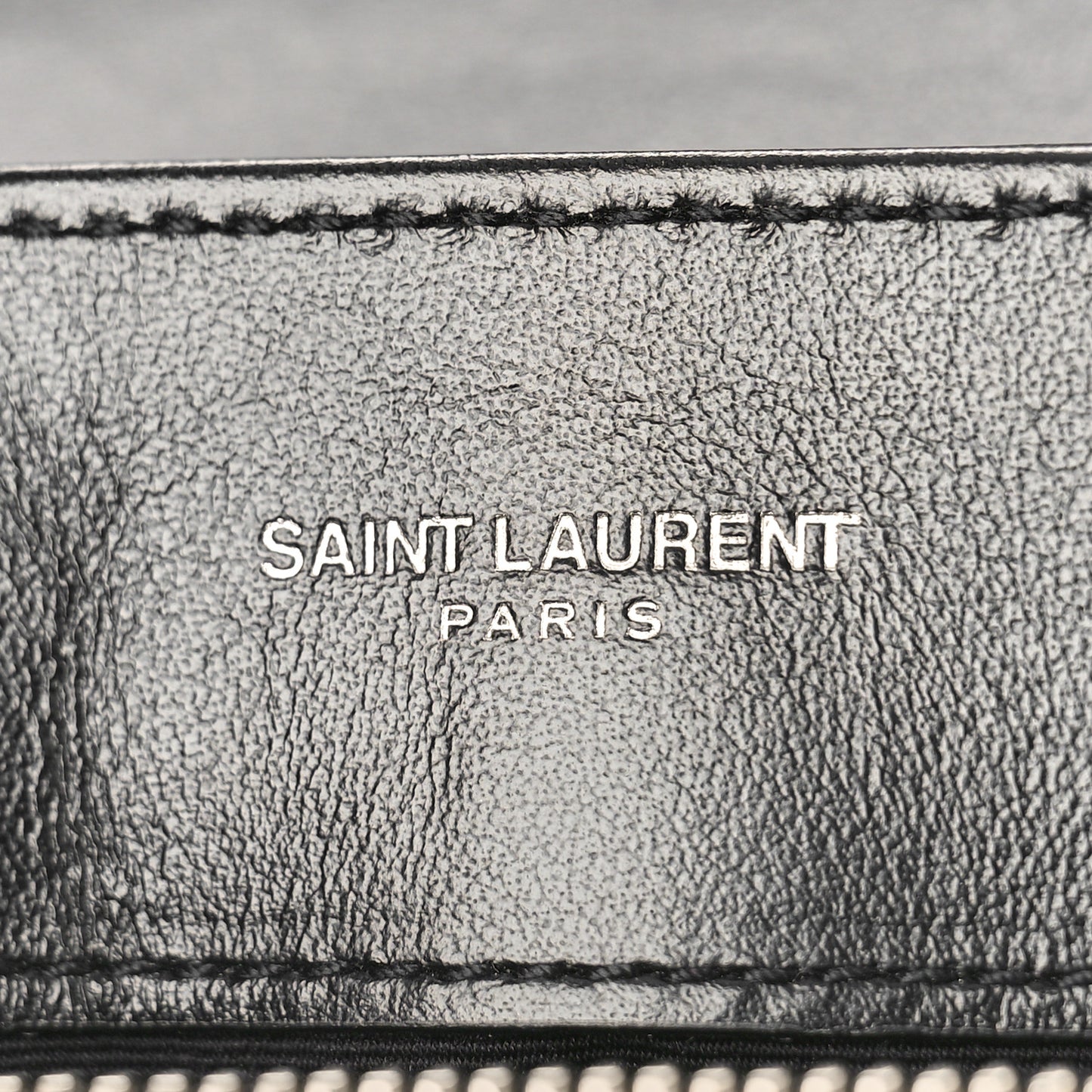 Calfskin Y Quilted Monogram Small Loulou Chain Satchel Black